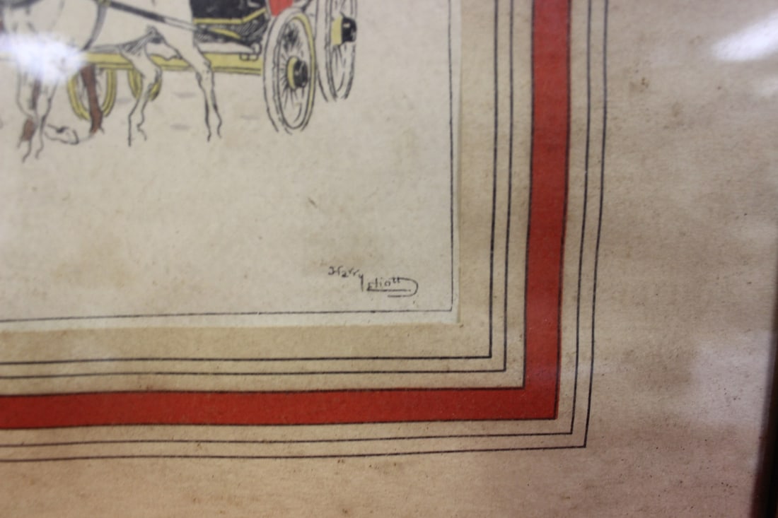 A Print/Etching/Lithograph by Harry Elliott - 5
