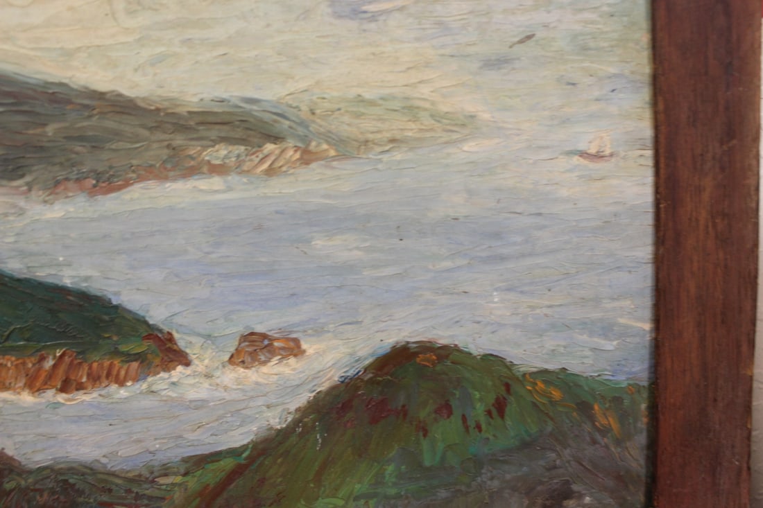 An Oil on Board Painting - 4