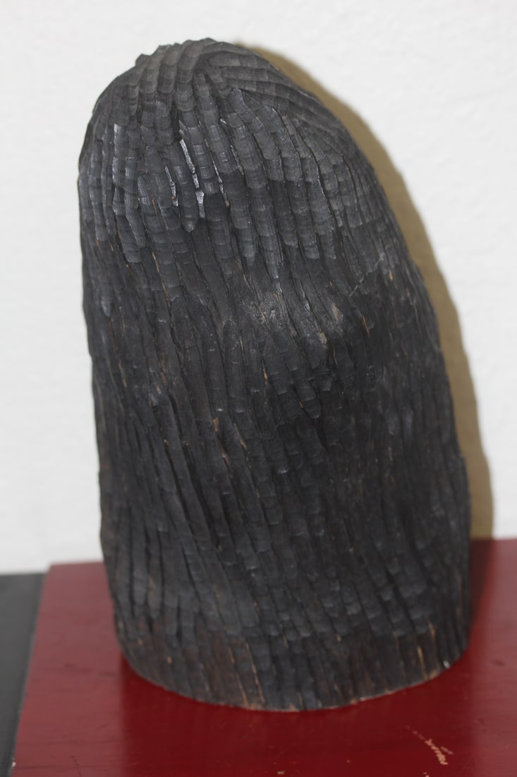 Vintage Wooden Bust - 4