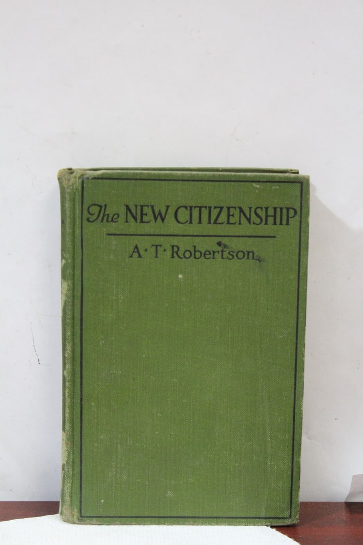 Hardcover Book: The New Citizenship: as shown