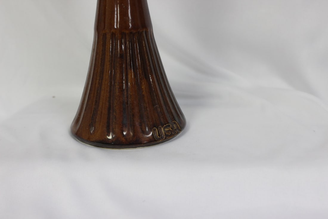 A Vintage Ceramic Trumpet Vase - 2