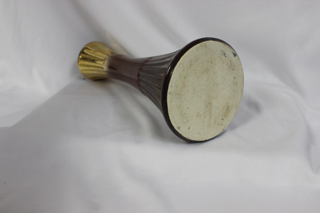 A Vintage Ceramic Trumpet Vase - 5