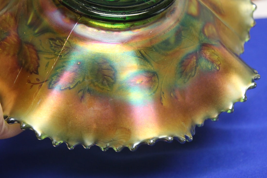 A Carnival Glass Bowl - 6