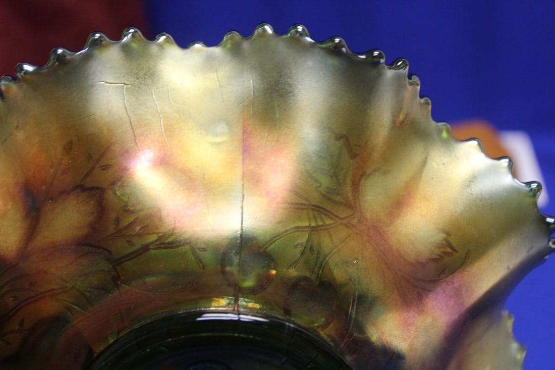 A Carnival Glass Bowl - 8