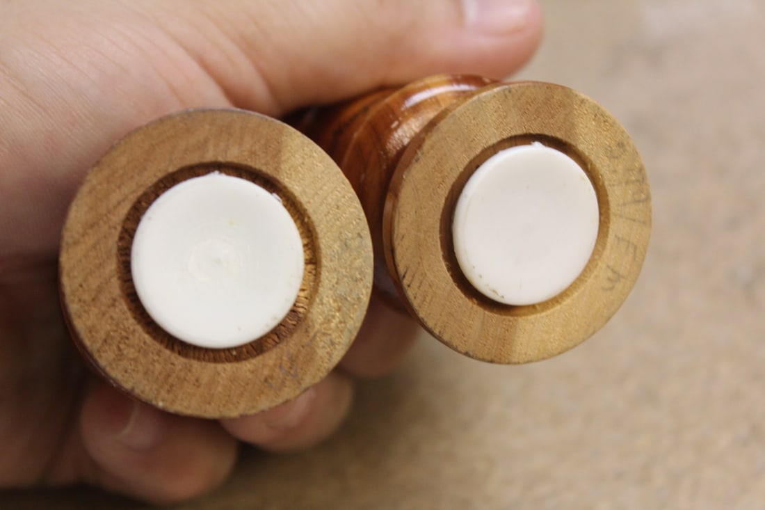 Niagara Falls Wooden Salt and Pepper Shakers - 2