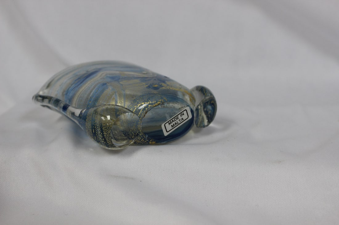 A Gozo Art Glass Widemouth Vase - 4