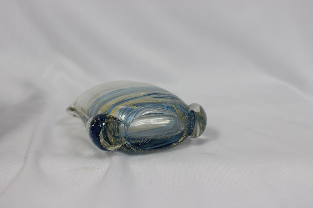 A Gozo Art Glass Widemouth Vase - 4