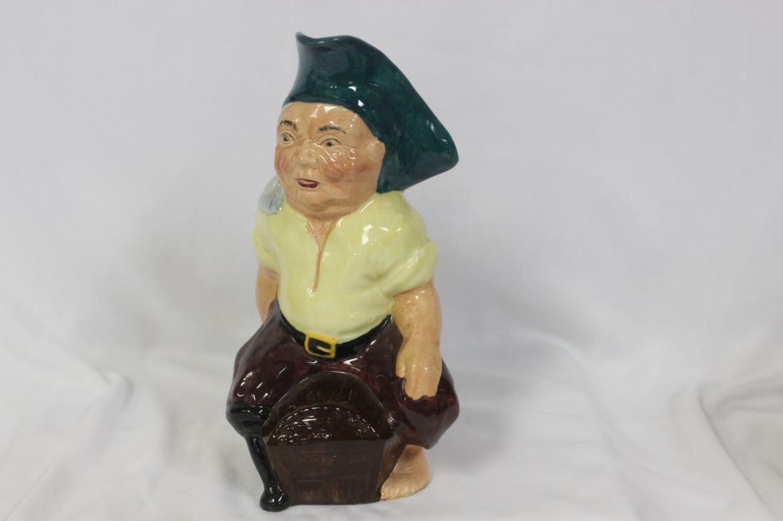 A Tobey Jug: made by Ridgway, England - 7 1/4" tall