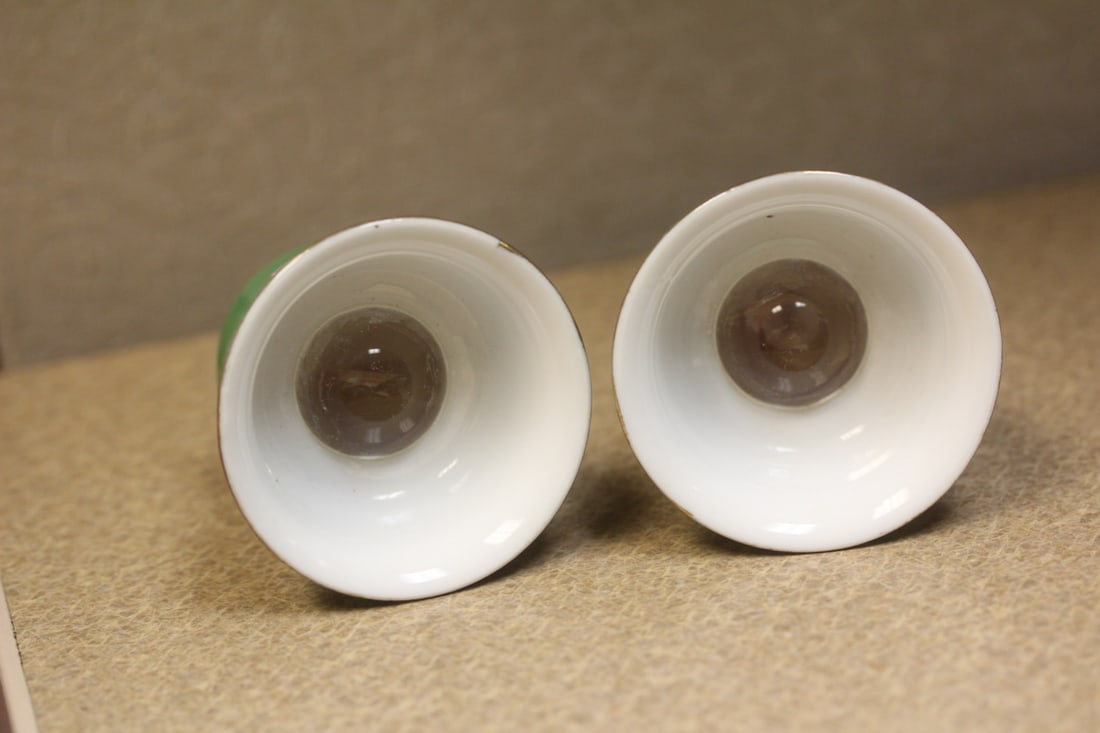 Japanese dragon saki cups - 5