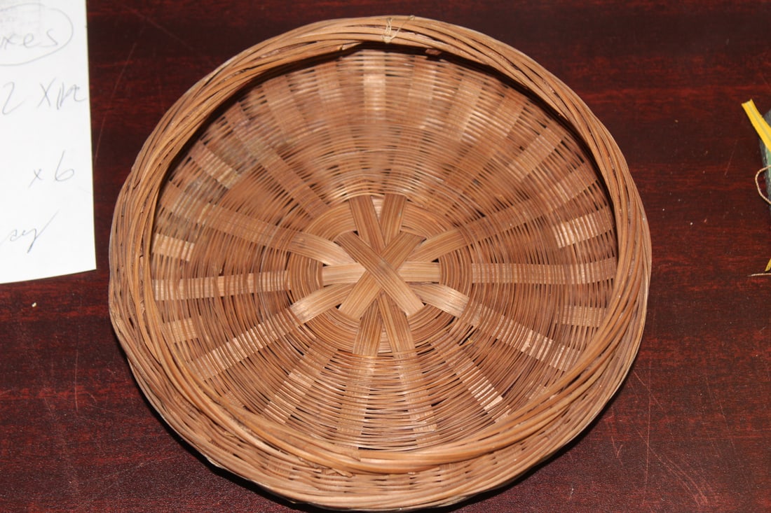 An Antique Chinese Sewing Basket - 4