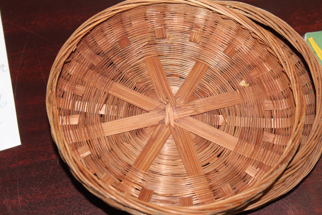 An Antique Chinese Sewing Basket - 5