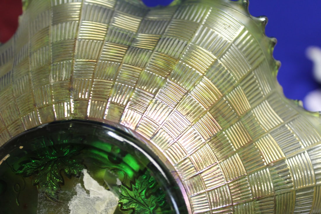 A Carnival Glass Bowl - 9