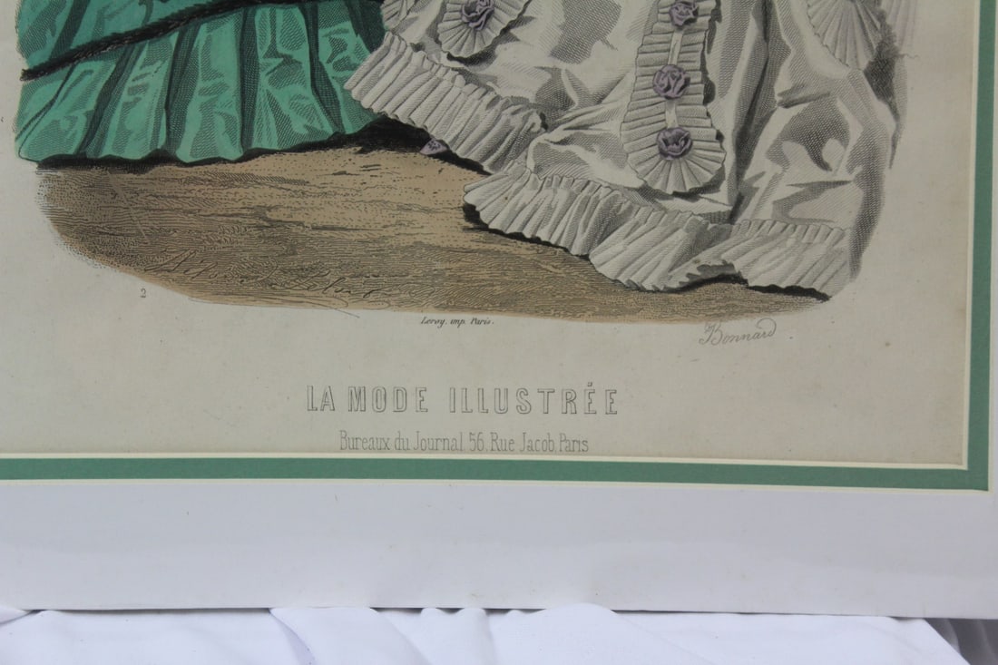 La Mode Illustree - Paris Fashion Print - 2