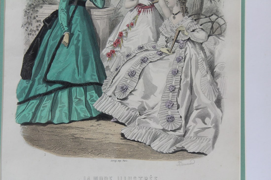 La Mode Illustree - Paris Fashion Print - 3