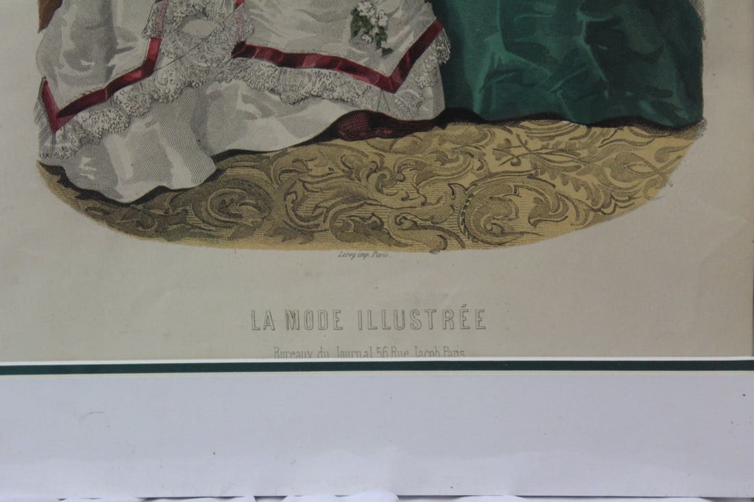La Mode Illustree - Paris Fashion Print - 2