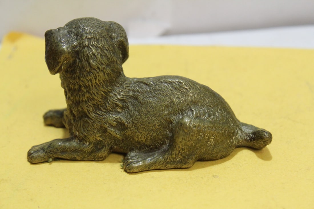 A Bronze Depose Dog - 3
