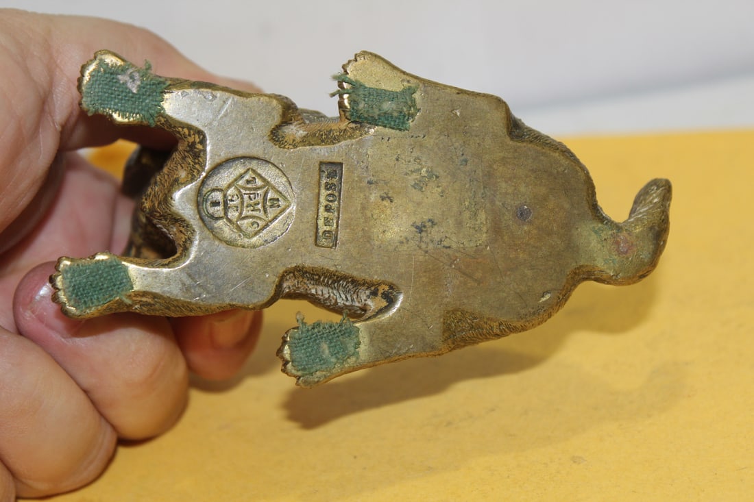 A Bronze Depose Dog - 5