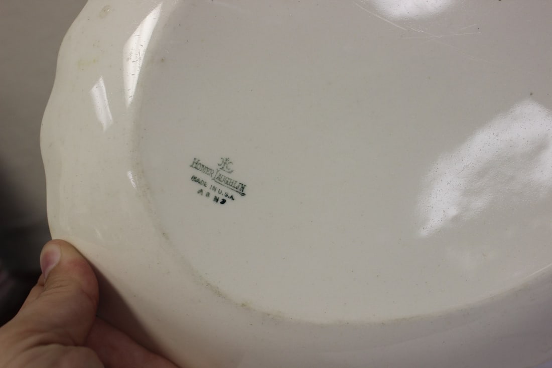 A Homer Laughlin Ovela Plate - 7