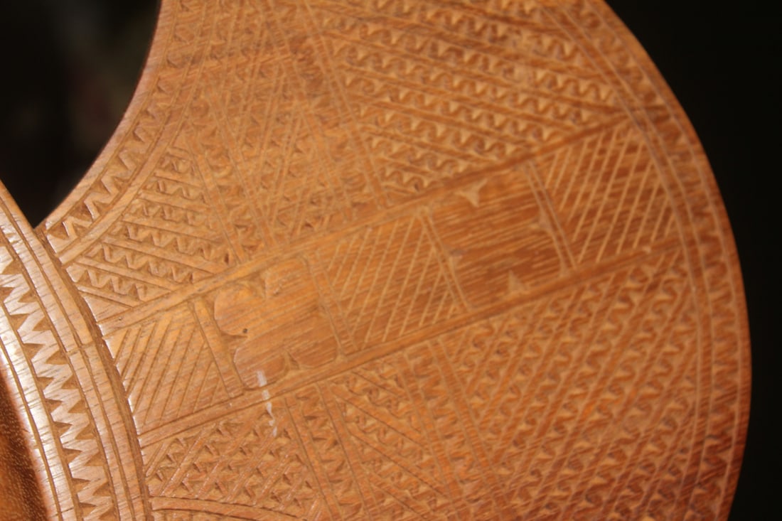 Carved Wood Tray - 2