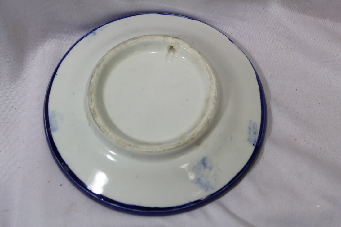 A Blue and White Small Plate - 2