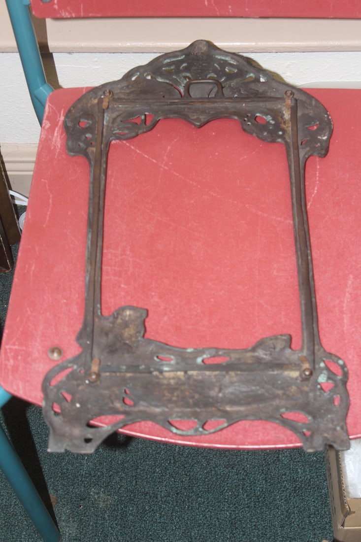 Antique Bronze Picture Frame - 4