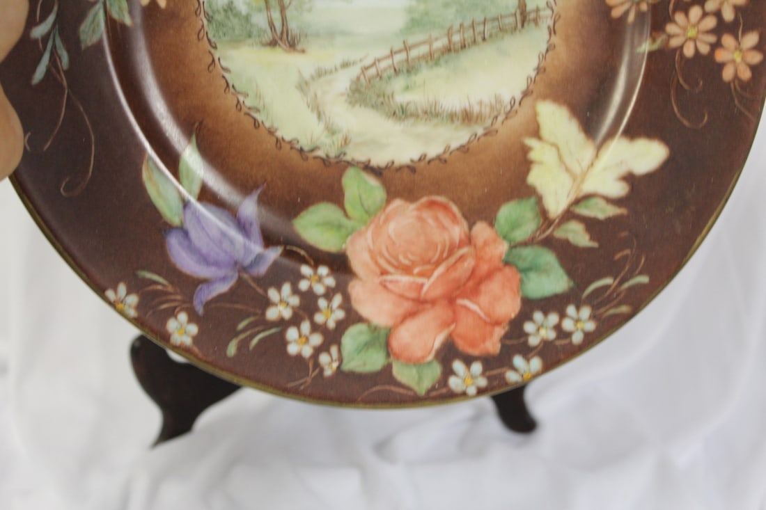 Classic Rosenthal Rose Plate - 2