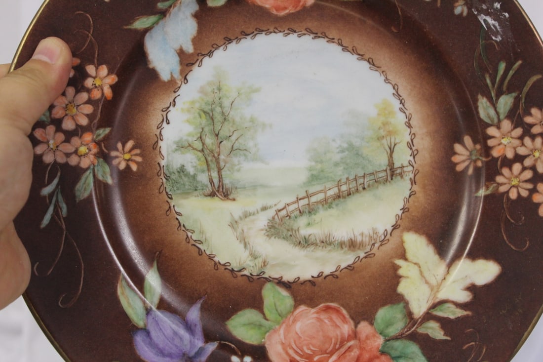 Classic Rosenthal Rose Plate - 3