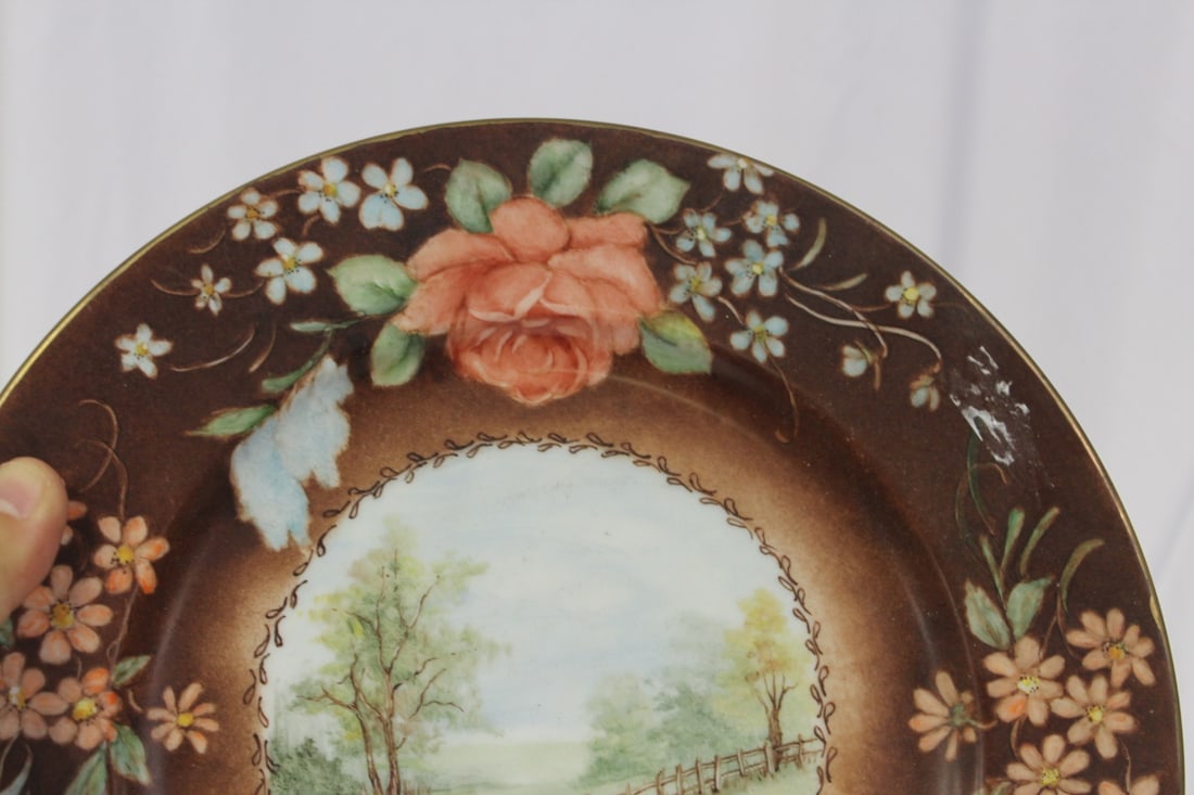 Classic Rosenthal Rose Plate - 4