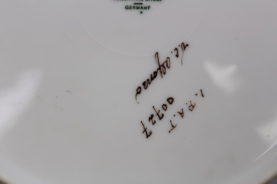 Classic Rosenthal Rose Plate - 7
