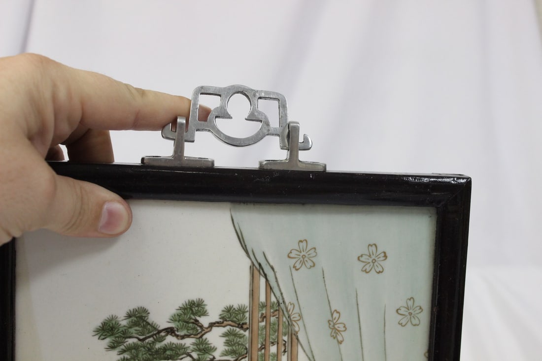 A Vintage Chinese Porcelain Plaque - 5