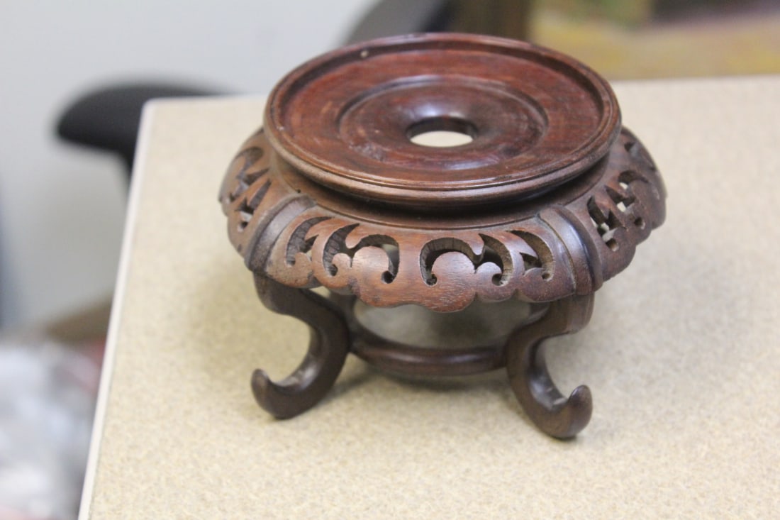 Vintage Wood Stand - 3