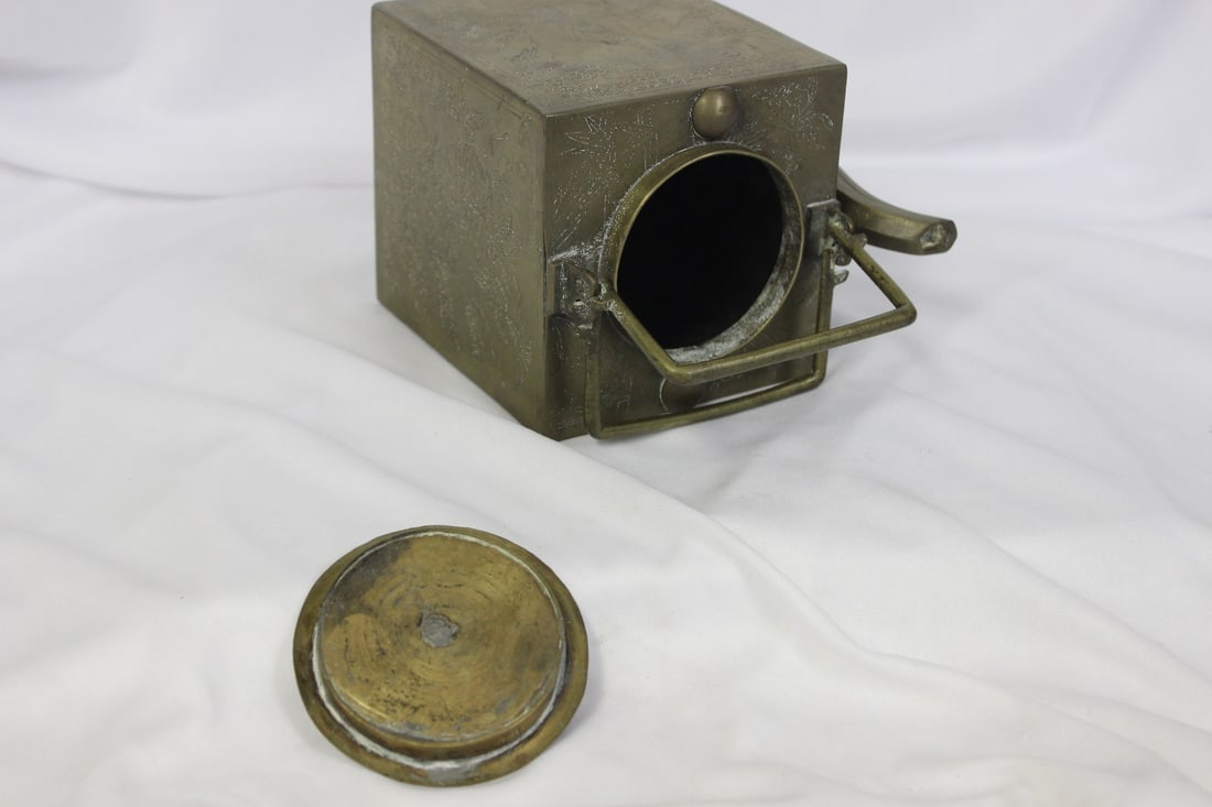 Chinese Brass Teapot - 3