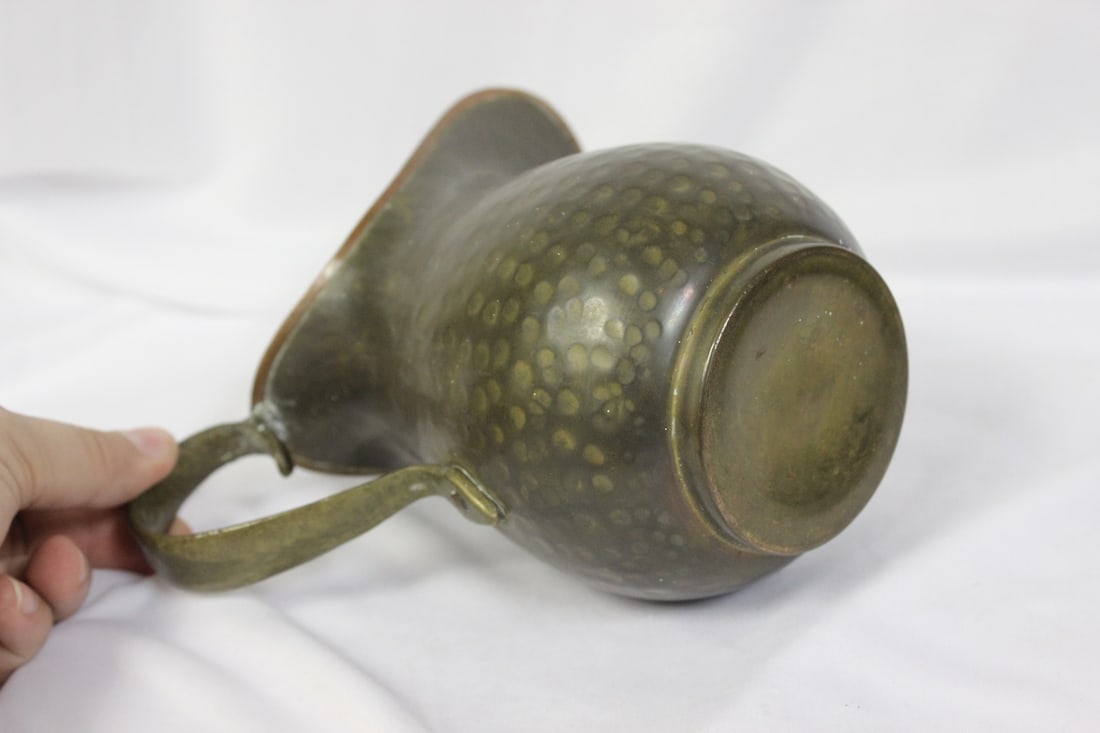 A Vintage Brass Pitcher - 4