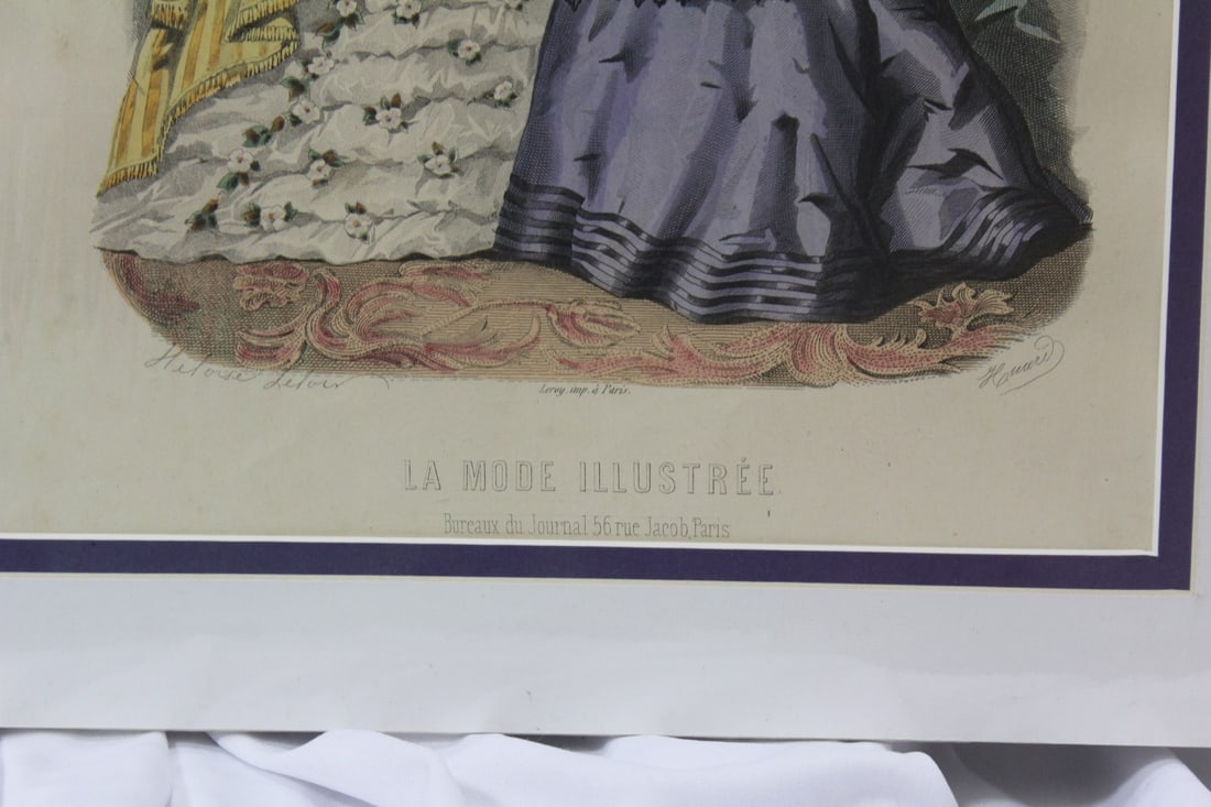La Mode Illustree - Paris Fashion Print - 2