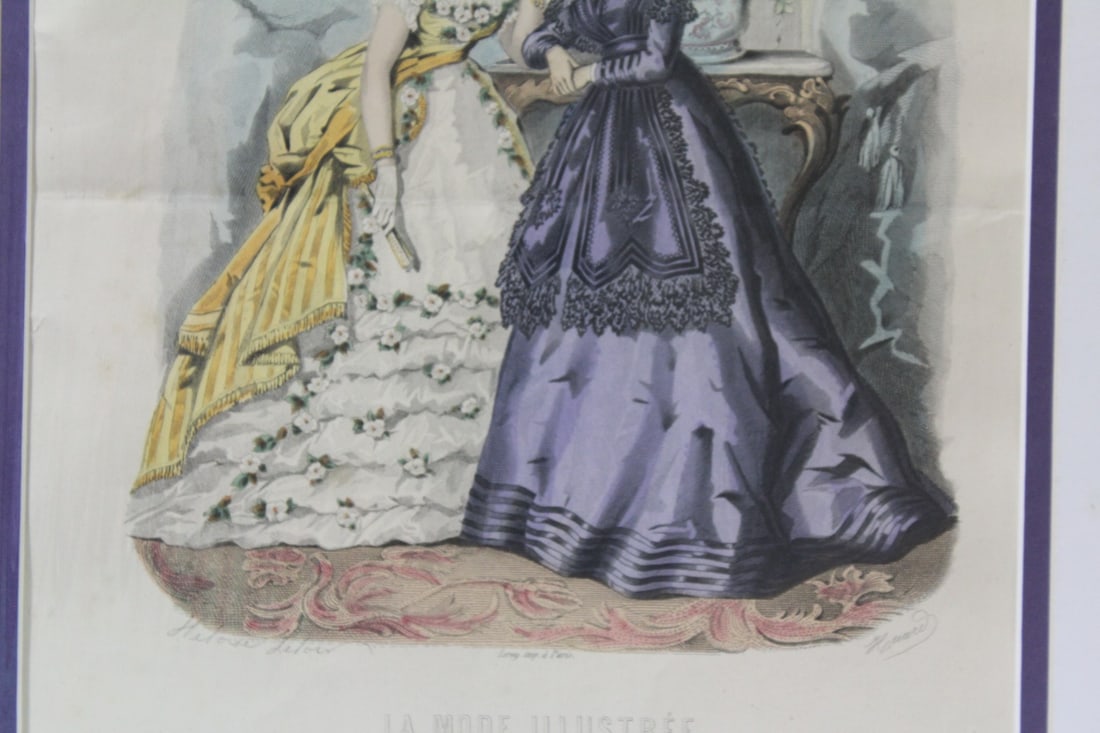 La Mode Illustree - Paris Fashion Print - 3