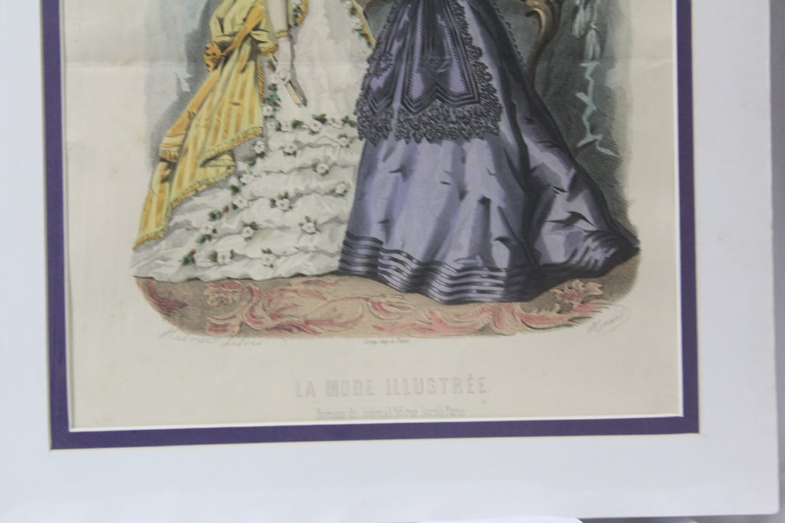 La Mode Illustree - Paris Fashion Print - 4