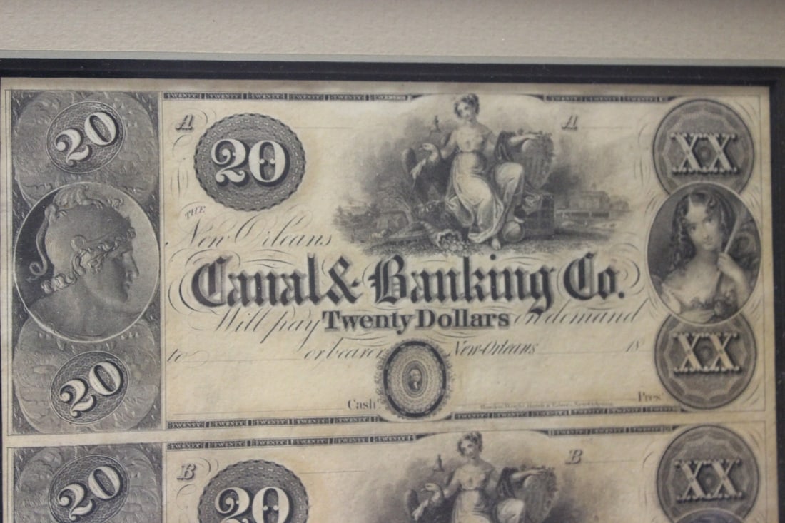 Two Uncut 1840"s Currency - 4