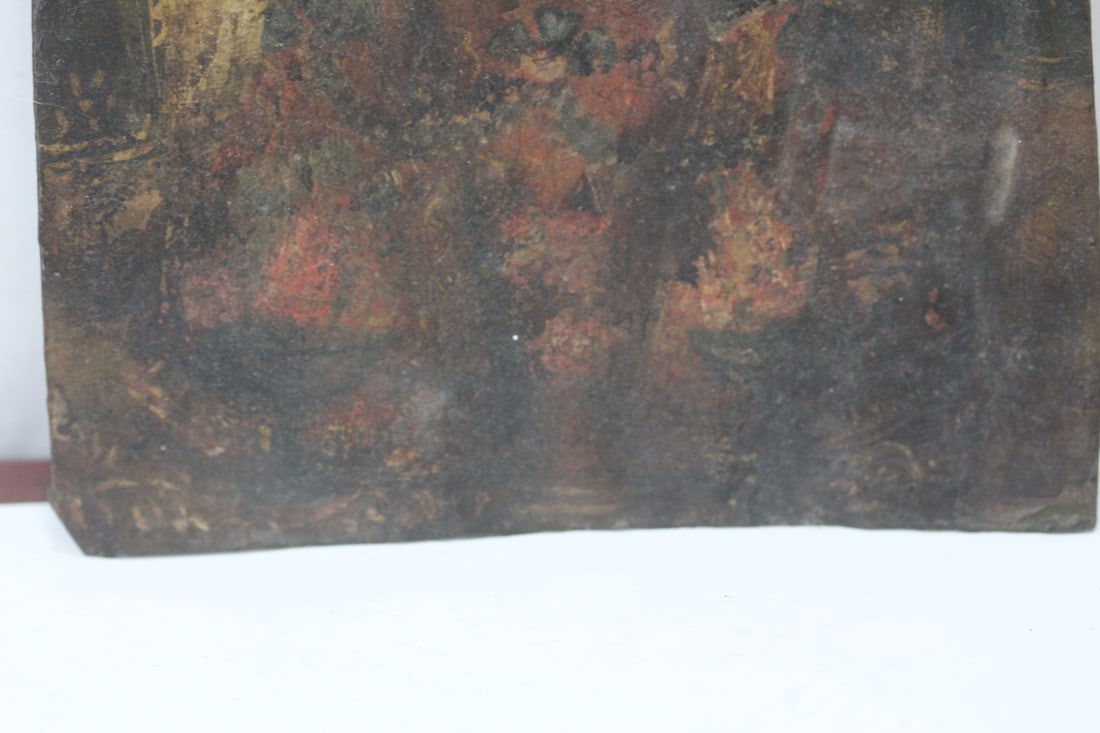 A Small Oil on Tin - 4
