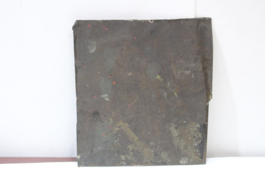 A Small Oil on Tin - 5