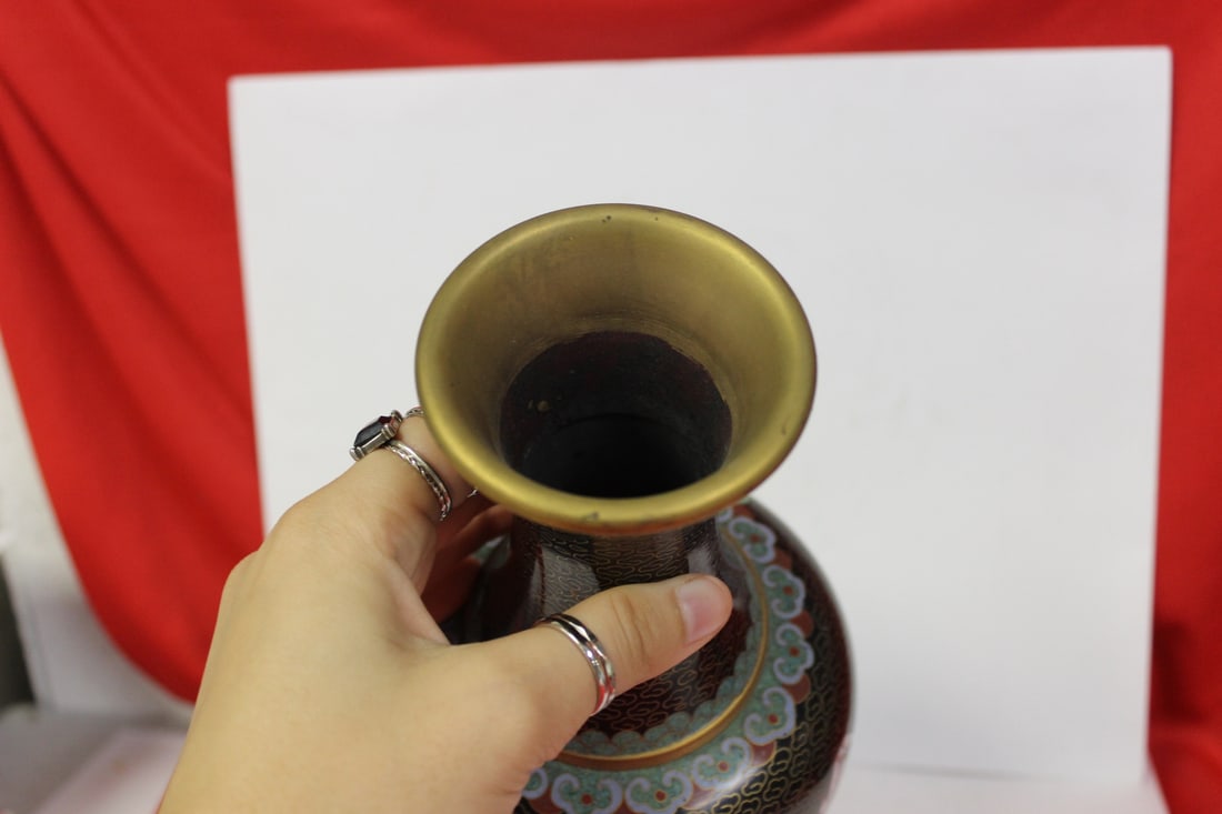 A Chinese Cloisonne Vase - 3
