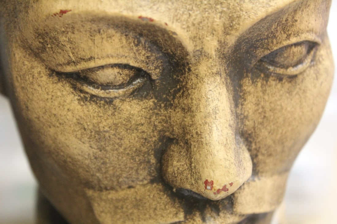 Decorative Chinese Warrior Bust - 2