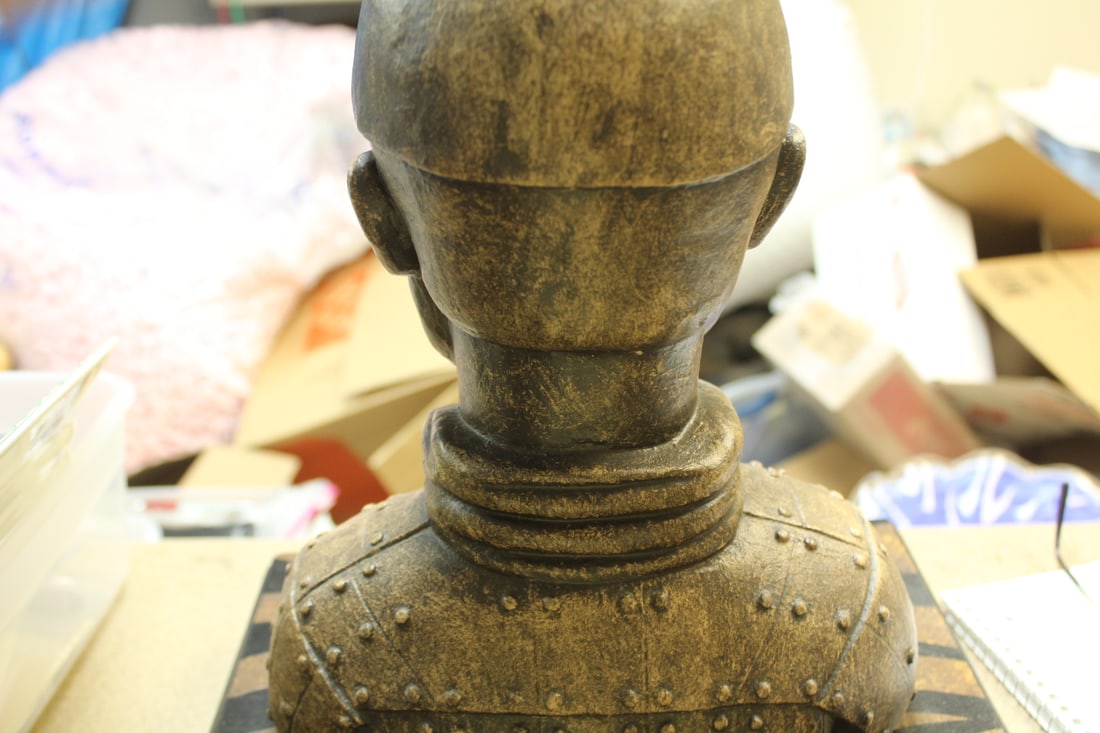 Decorative Chinese Warrior Bust - 4