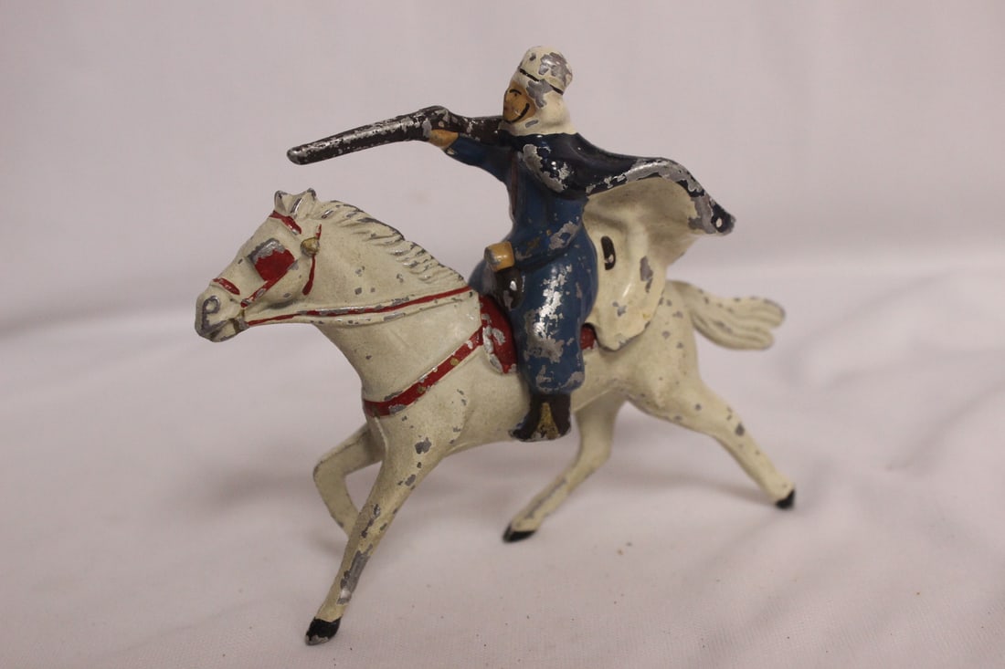 A Metal Horse with Rider - 2