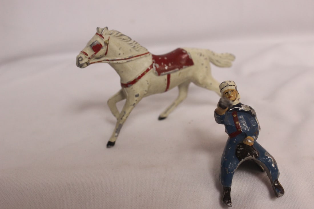 A Metal Horse with Rider - 3