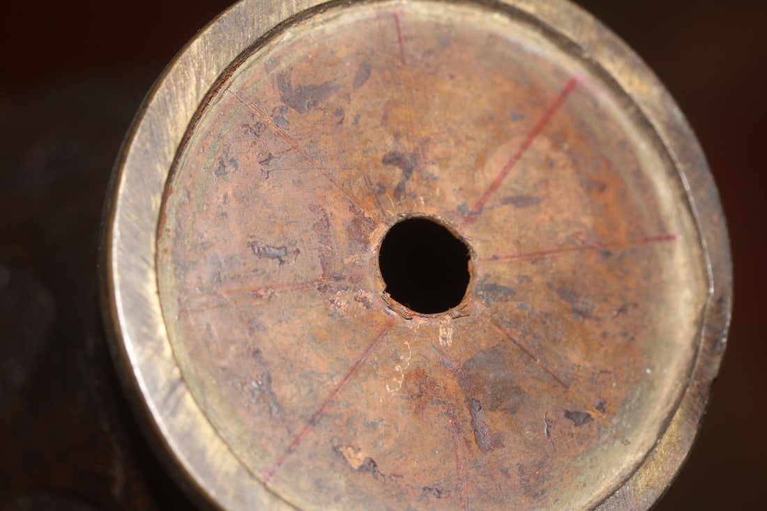 Old Chinese Bronze Vase - 8
