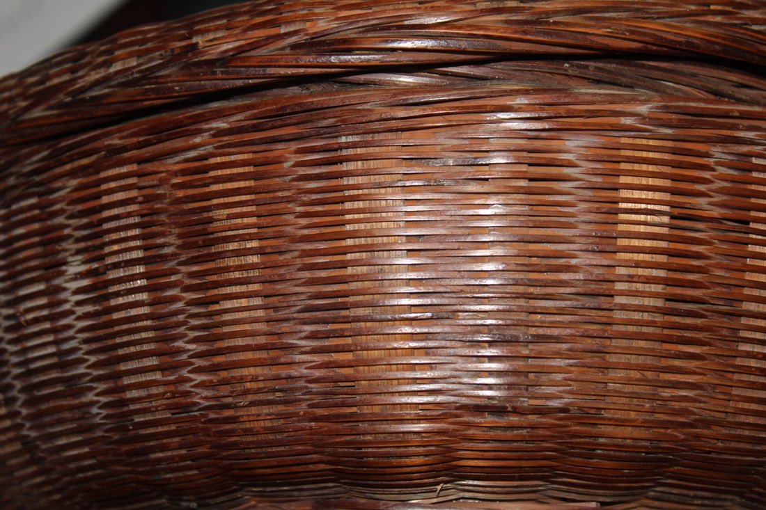 An Antique Chinese Sewing Basket - 8