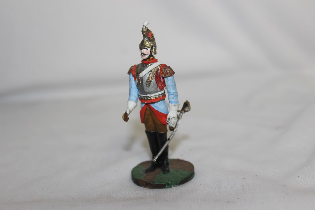 A Vintage Polychrome Lead Soldier - 4