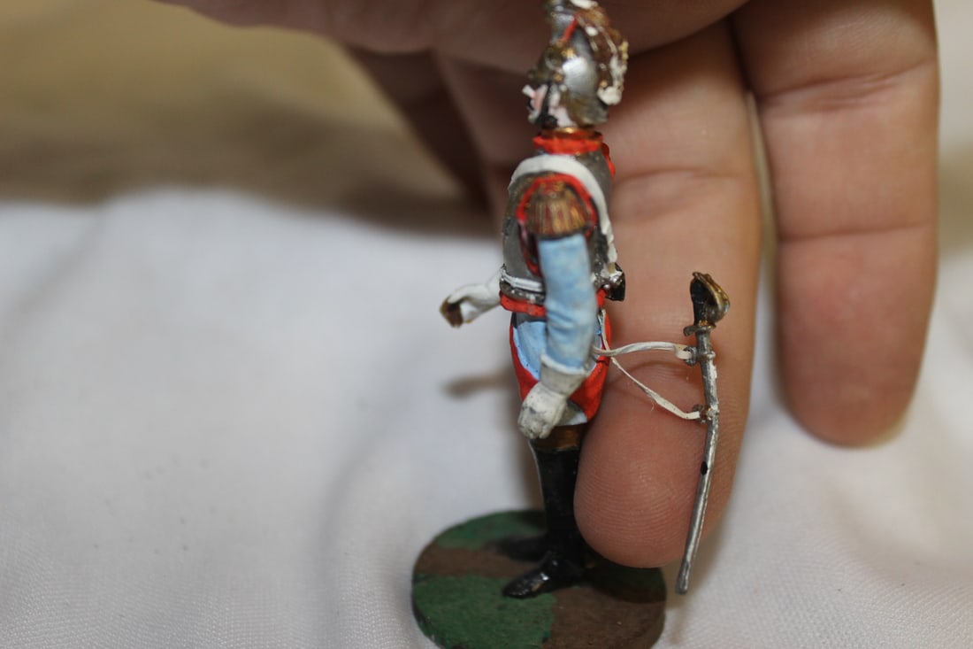 A Vintage Polychrome Lead Soldier - 6