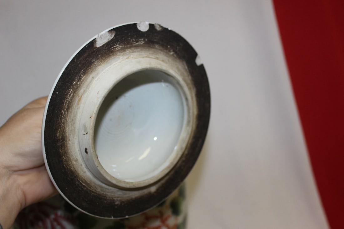 Antique Chinese Ginger Jar - 4