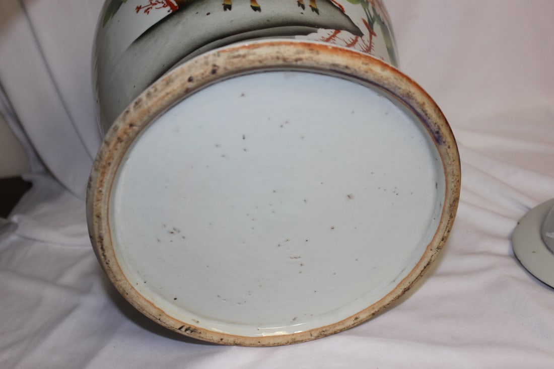 Antique Chinese Ginger Jar - 8